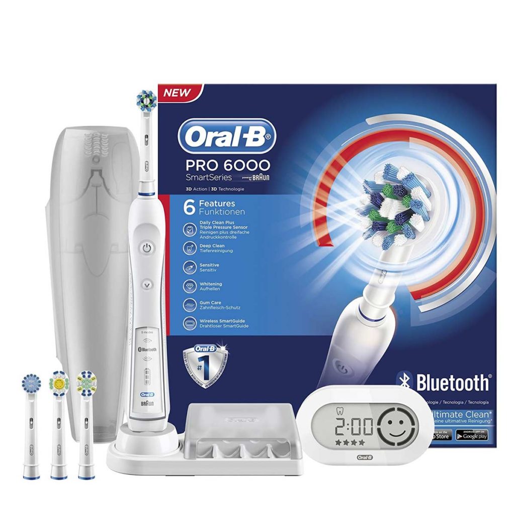 Braun OralB Pro 6000 im Test Zahnbürsten im Vergleichstest